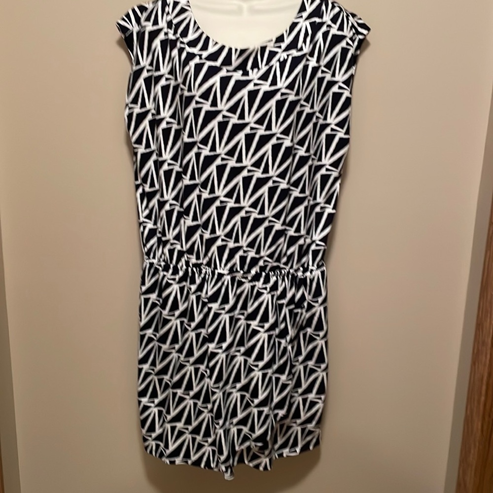 Black and white sundress
